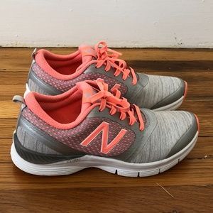 New Balance 71 Womens 8 Graycoral Pink 